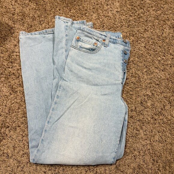 Ribcage Straight Ankle Performance Cool Women's Jeans Size 27 - Picture 6 of 6